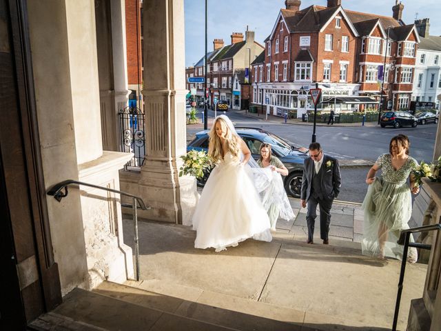 Vince and Kayleigh&apos;s Wedding in Eastbourne, East Sussex 16