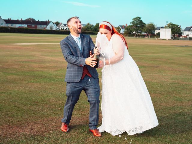 Holly and Joel&apos;s Wedding in Barrow In Furness, Cumbria 9