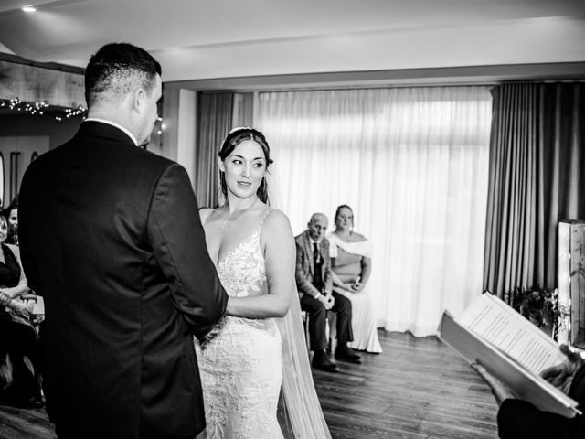 Liam and Samantha's Wedding in Falmouth, Cornwall 10