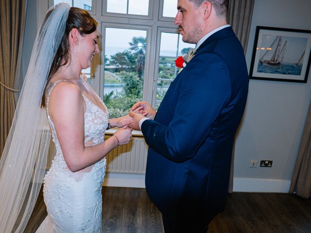 Liam and Samantha's Wedding in Falmouth, Cornwall 11