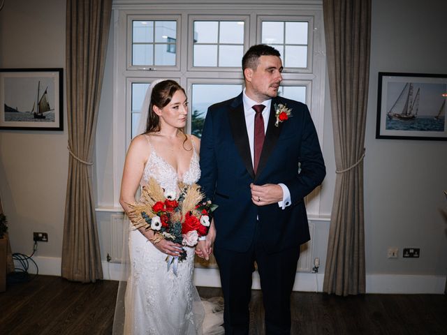 Liam and Samantha's Wedding in Falmouth, Cornwall 13
