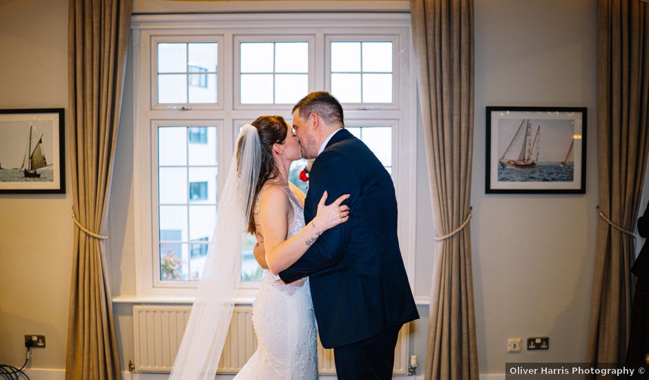 Liam and Samantha's Wedding in Falmouth, Cornwall