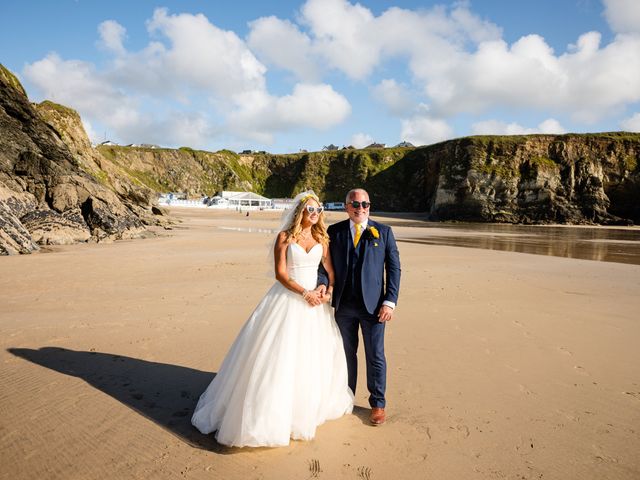 Lisa and Paul&apos;s Wedding in Newquay, Cornwall 38