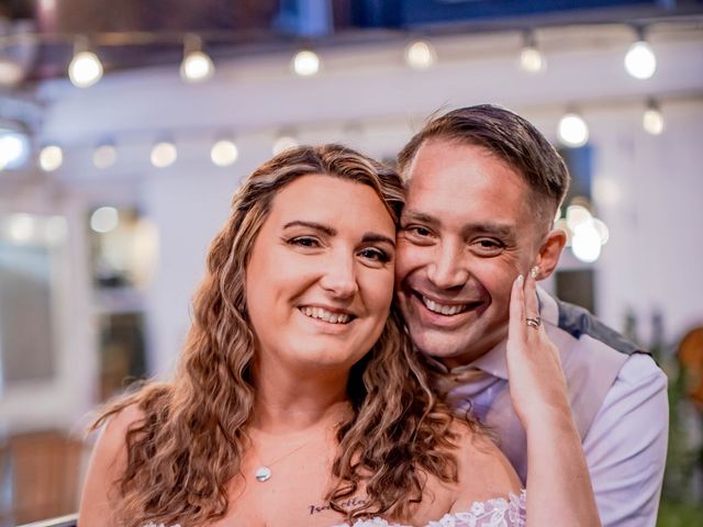 Steve and Shelley's Wedding in Bridport, Dorset 56