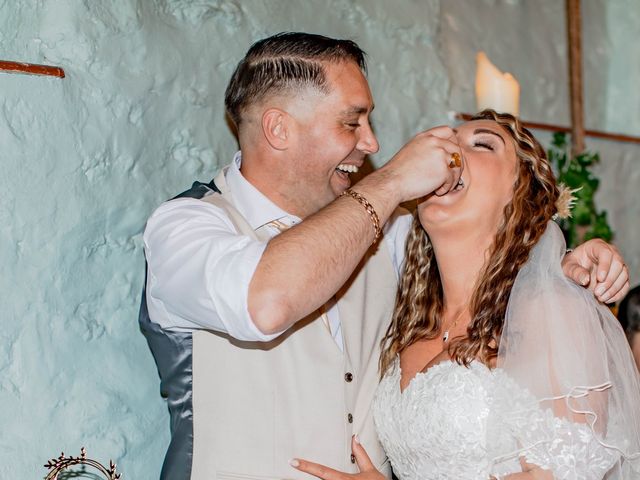 Steve and Shelley's Wedding in Bridport, Dorset 70