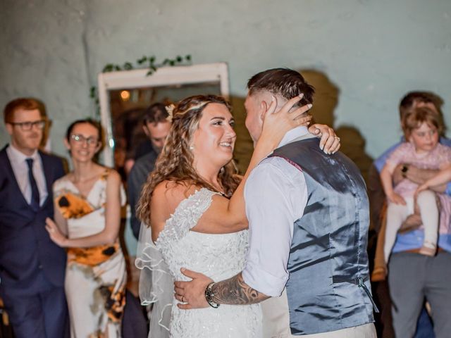 Steve and Shelley's Wedding in Bridport, Dorset 86