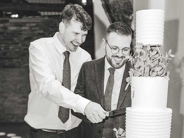 Josh and Jake's Wedding in Chesterfield, Derbyshire 3