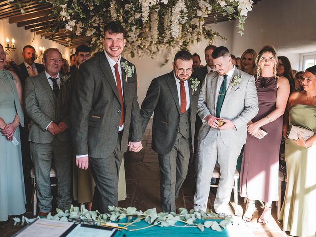 Josh and Jake's Wedding in Chesterfield, Derbyshire 14