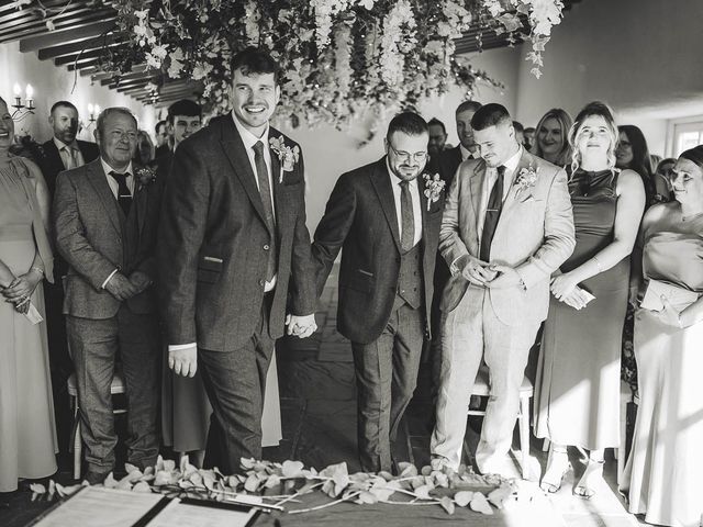 Josh and Jake's Wedding in Chesterfield, Derbyshire 15