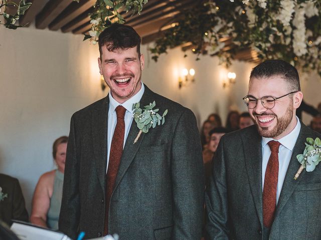 Josh and Jake's Wedding in Chesterfield, Derbyshire 16