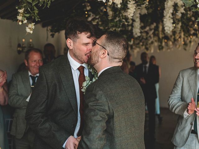 Josh and Jake's Wedding in Chesterfield, Derbyshire 22
