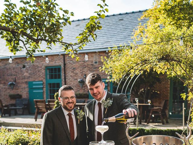 Josh and Jake's Wedding in Chesterfield, Derbyshire 26
