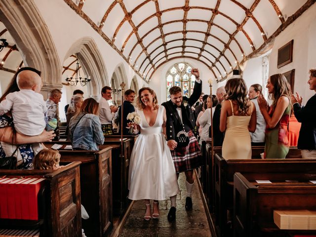 Joey and Daisy's Wedding in South Devon, Devon 6