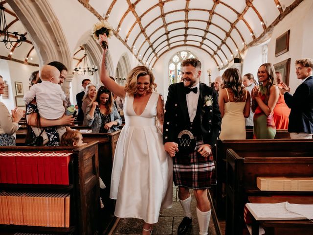 Joey and Daisy's Wedding in South Devon, Devon 7