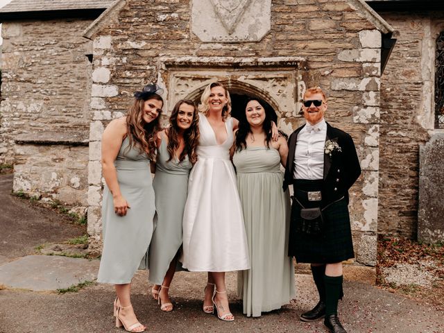 Joey and Daisy's Wedding in South Devon, Devon 11