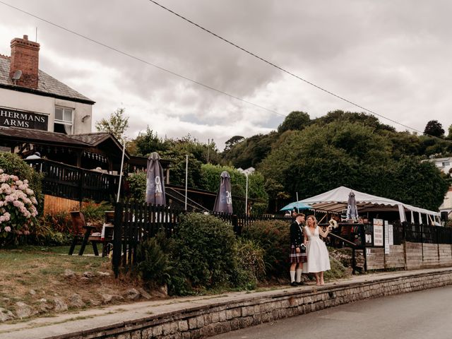 Joey and Daisy's Wedding in South Devon, Devon 37