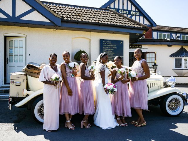 Marsha and Dwain&apos;s Wedding in London - East, East London 14