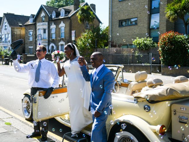 Marsha and Dwain&apos;s Wedding in London - East, East London 18