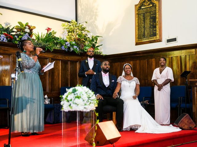 Marsha and Dwain&apos;s Wedding in London - East, East London 29