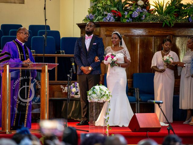 Marsha and Dwain&apos;s Wedding in London - East, East London 33