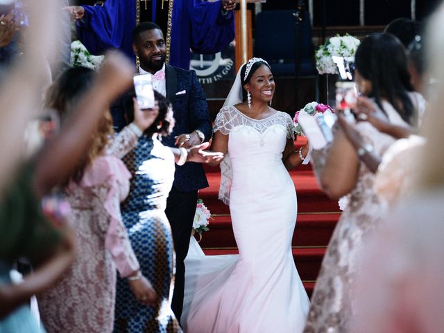 Marsha and Dwain&apos;s Wedding in London - East, East London 34