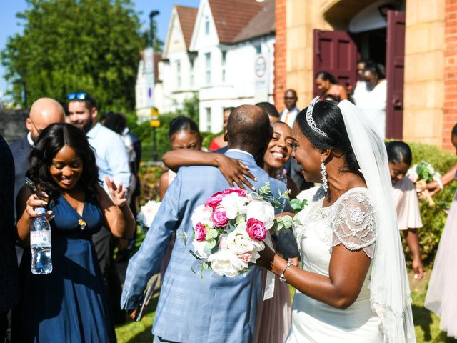 Marsha and Dwain&apos;s Wedding in London - East, East London 41