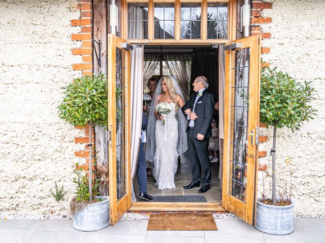 Mitchell and Louise&apos;s Wedding in Yateley, Hampshire 71