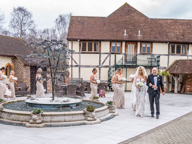 Mitchell and Louise&apos;s Wedding in Yateley, Hampshire 73