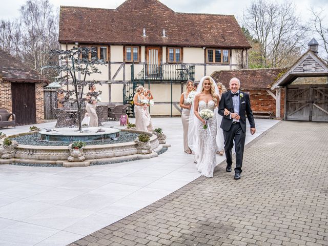 Mitchell and Louise&apos;s Wedding in Yateley, Hampshire 74