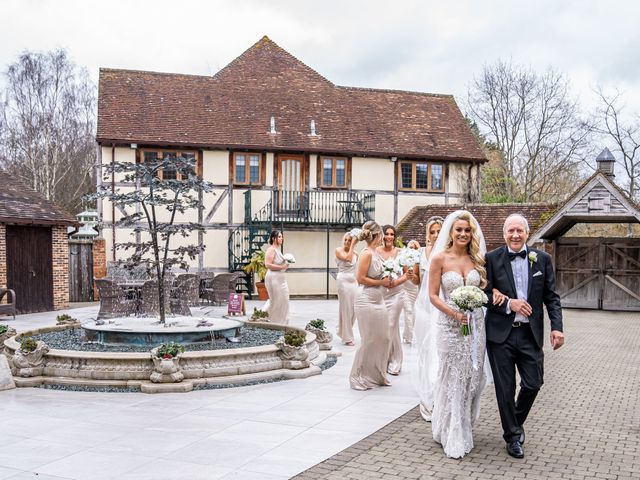 Mitchell and Louise&apos;s Wedding in Yateley, Hampshire 75