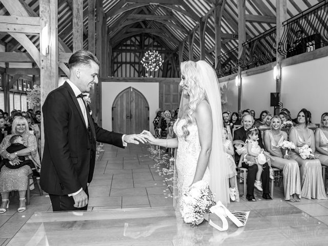 Mitchell and Louise&apos;s Wedding in Yateley, Hampshire 116