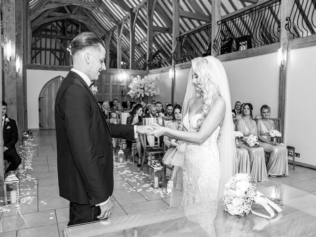 Mitchell and Louise&apos;s Wedding in Yateley, Hampshire 118