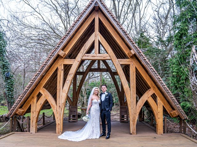 Mitchell and Louise&apos;s Wedding in Yateley, Hampshire 168