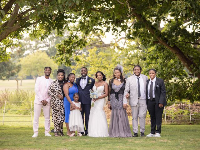 Oluseun and Toro&apos;s Wedding in Gosfield, Essex 18