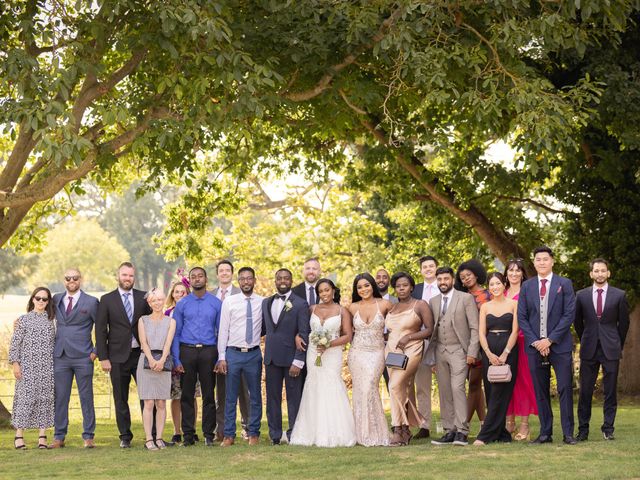 Oluseun and Toro&apos;s Wedding in Gosfield, Essex 20