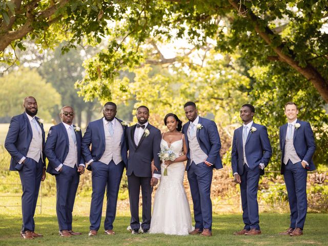 Oluseun and Toro&apos;s Wedding in Gosfield, Essex 23