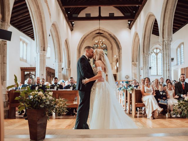Alison and Reece's Wedding in Althorne, Essex 15