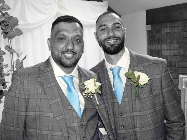 Akeem and Helen&apos;s Wedding in Bury, West Sussex 24