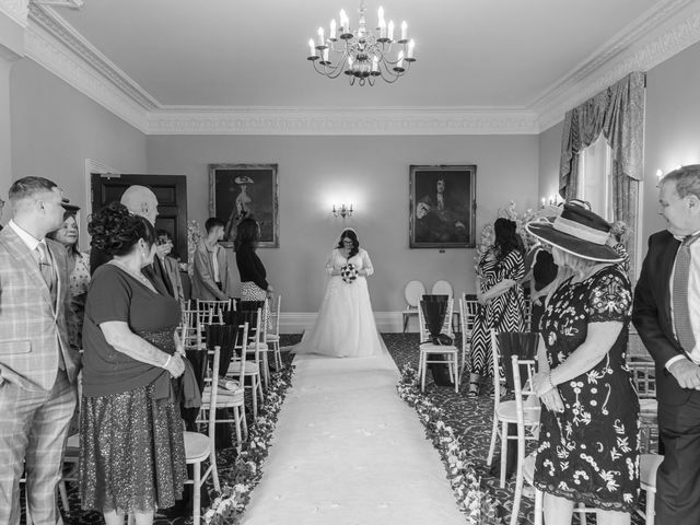 Matt and Stacey's Wedding in Market Bosworth, Warwickshire 18
