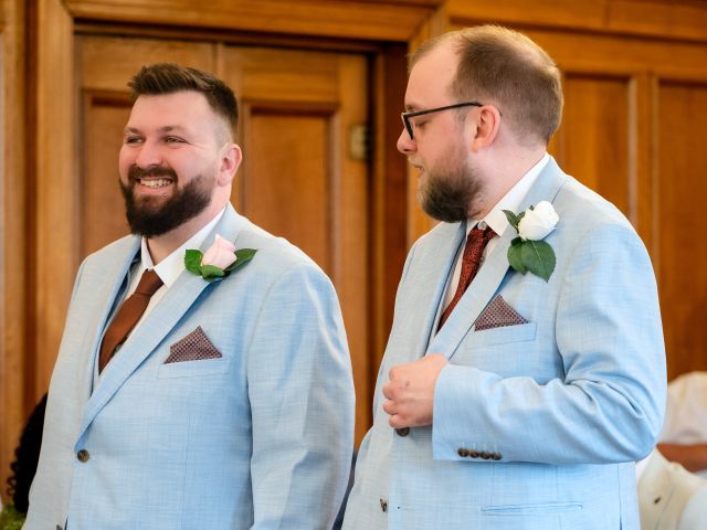 William and Heather's Wedding in Mansfield, Nottinghamshire 9
