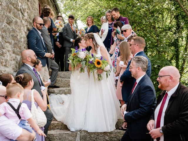 Josie and Francesca&apos;s Wedding in St Austell, Cornwall 16