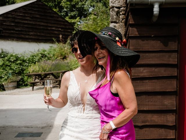 Josie and Francesca&apos;s Wedding in St Austell, Cornwall 19