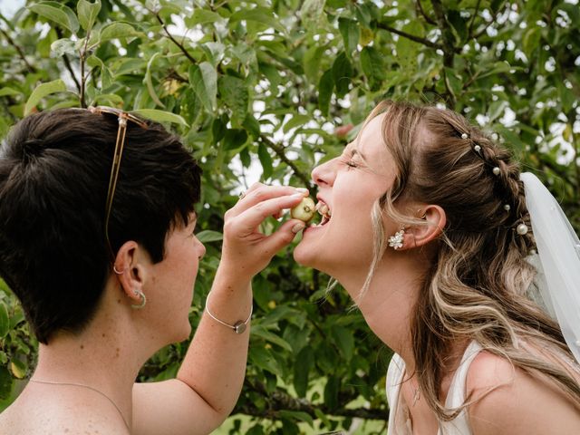 Josie and Francesca&apos;s Wedding in St Austell, Cornwall 28