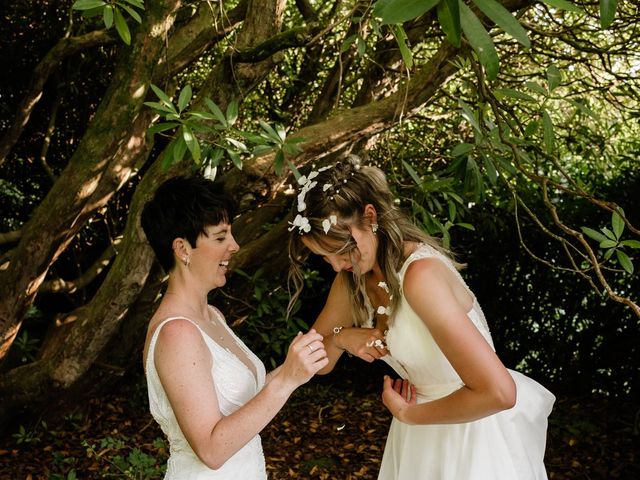 Josie and Francesca&apos;s Wedding in St Austell, Cornwall 37