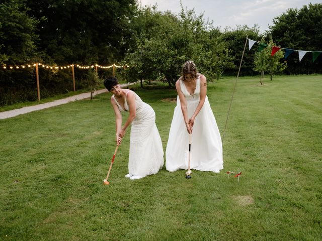 Josie and Francesca&apos;s Wedding in St Austell, Cornwall 42