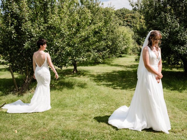 Josie and Francesca&apos;s Wedding in St Austell, Cornwall 49