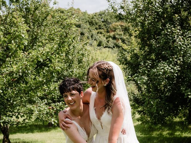 Josie and Francesca&apos;s Wedding in St Austell, Cornwall 52