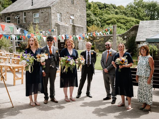 Josie and Francesca&apos;s Wedding in St Austell, Cornwall 55