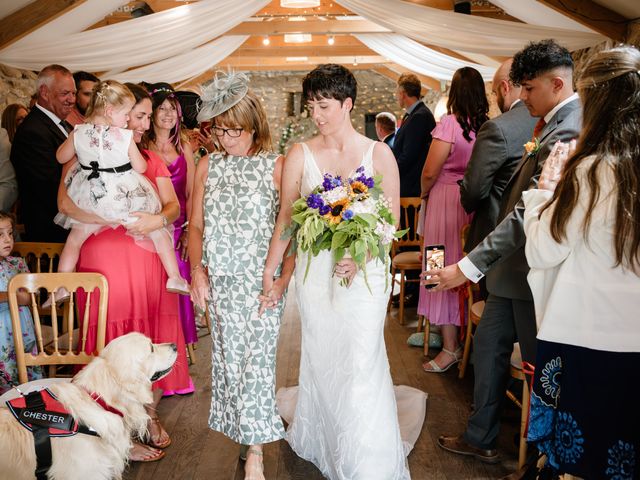 Josie and Francesca&apos;s Wedding in St Austell, Cornwall 59