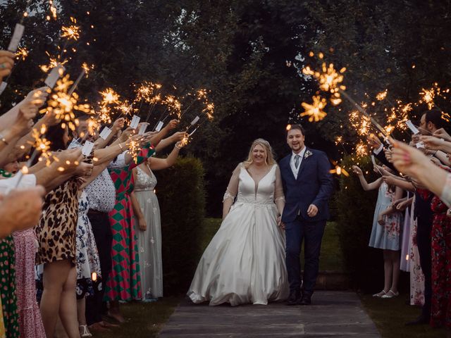 Adam and Emma&apos;s Wedding in Mellor, Lancashire 29